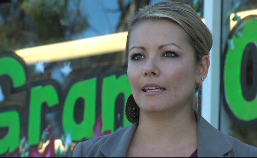 Jennifer Conte, a case worker with the Community Resource Center in Encinitas, and a coordinator for the Interfaith Shelter Network in North County 