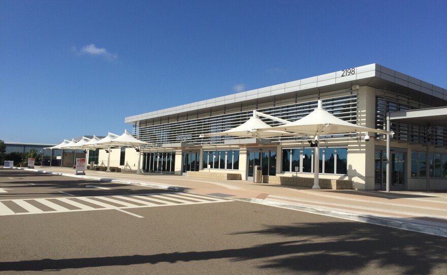 McClellan-Palomar Airport Terminal in Carlsbad, Oct. 2015.