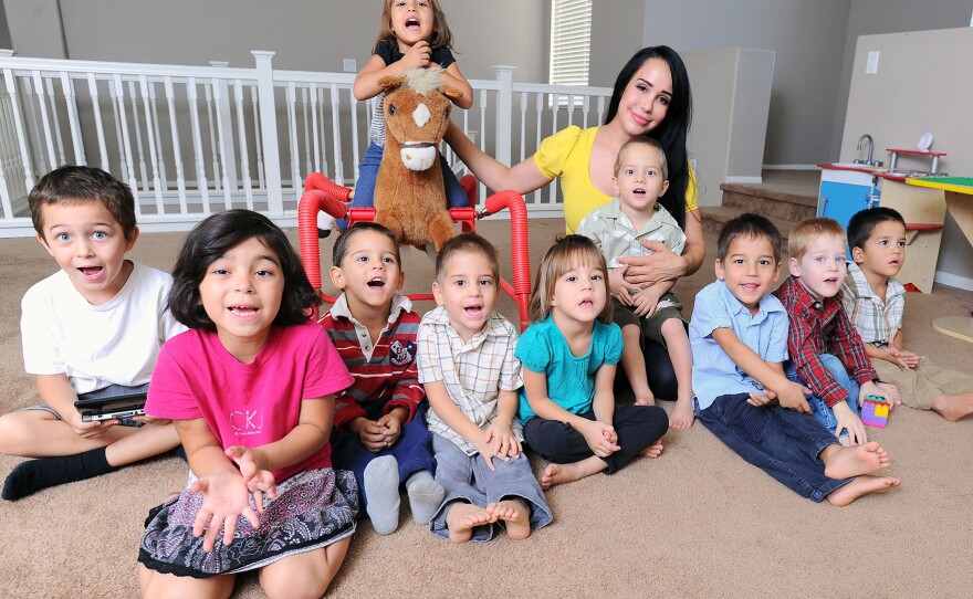Nadya Suleman was dubbed "Octomom" after the birth of her octuplets.