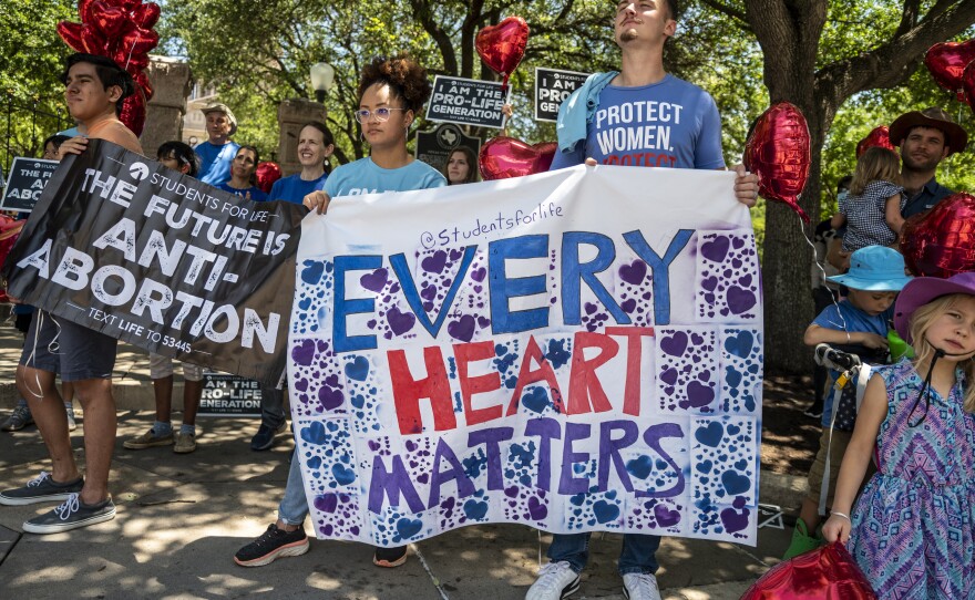 Thousands of pro-life demonstrators came out to protest outside the Texas state capitol last month in Austin, in response to a bill signed by Gov. Greg Abbott outlawing abortions after a fetal heartbeat is detected.