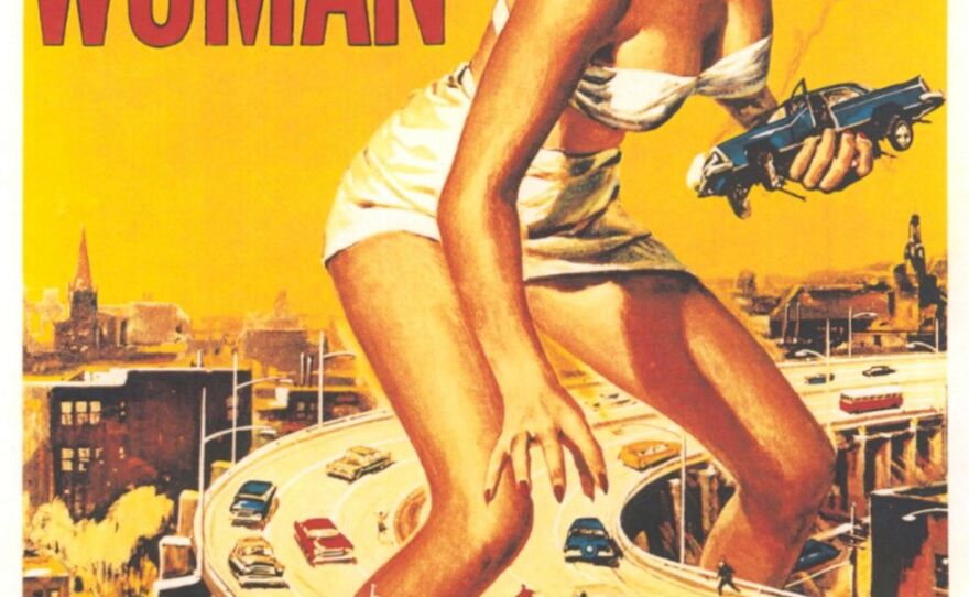 Poster for "Attack of the 50 Foot Woman," the film that launched Schlockfest in October of 2010.