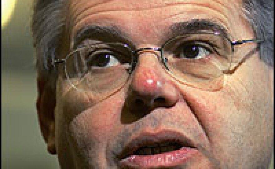 Sen. Robert Menendez, Democrat of New Jersey.