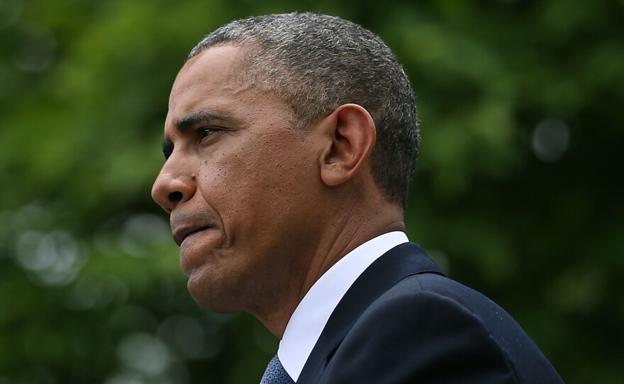 President Obama answered questions on scandals involving the IRS and Justice Department, at a news conference last week at the White House.