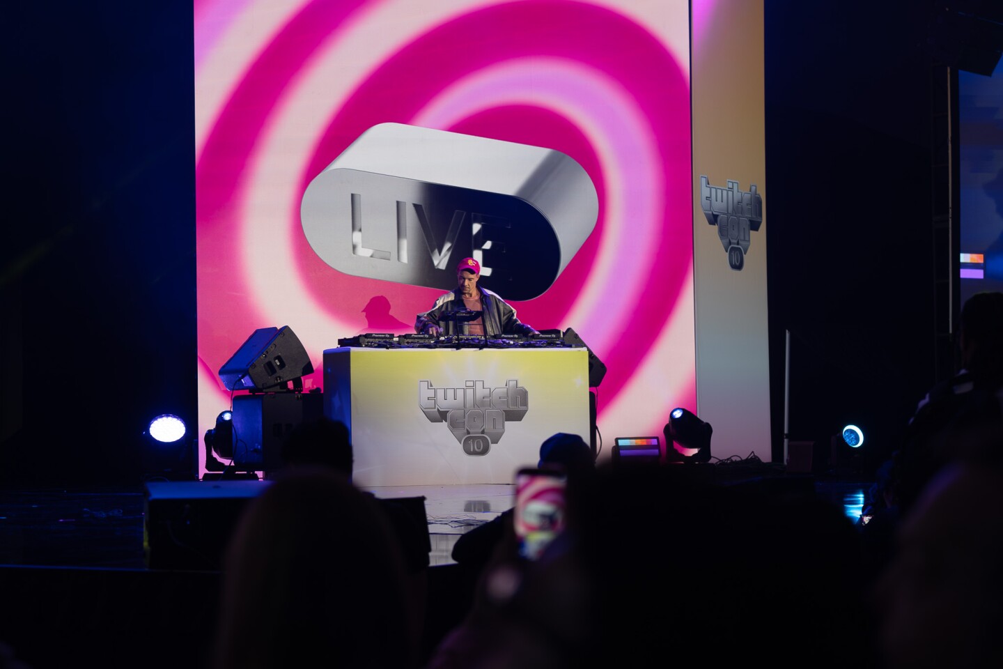 Diplo warms up the crowd with a DJ set at the TwitchCon Opening Ceremony at the San Diego Convention Center on Oct. 17, 2025.