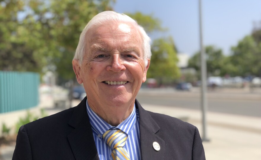 Rick Shea poses for a photo, May 10, 2018.