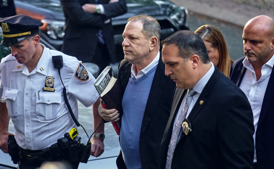 In May, Harvey Weinstein turned himself in to police following allegations by several women of sexual misconduct.