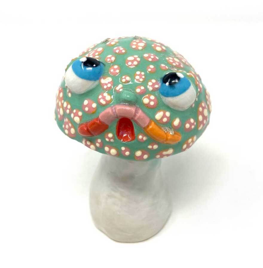 "Luigi" by Amanda Adomaitis is on view at Trash Lamb Gallery through Dec. 31, 2021 (or until sold).