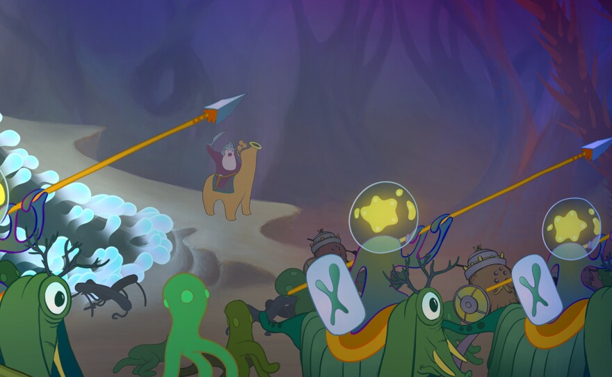 Illustration by Benjamin Arthur for NPR