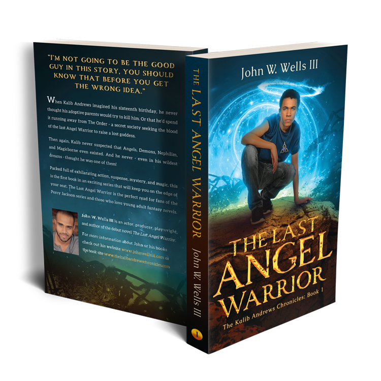 "The Last Angel Warrior" is the first book in the Kalib Andrews Chronicles series featuring characters from the QBIPOC community.