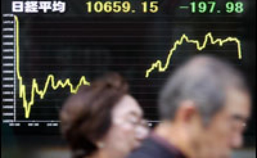 Counting the value of real estate and stocks, Japan lost wealth equivalent to three years' worth of gross domestic product during its "lost decade."