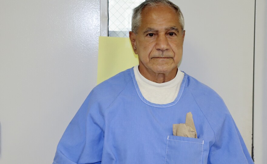 Sirhan Sirhan is seen arriving for a parole hearing in August 2021 in San Diego. On Jan. 13, 2022, California Gov. Gavin Newsom blocked the parole recommendation for Sirhan, who killed Robert F. Kennedy in 1968.