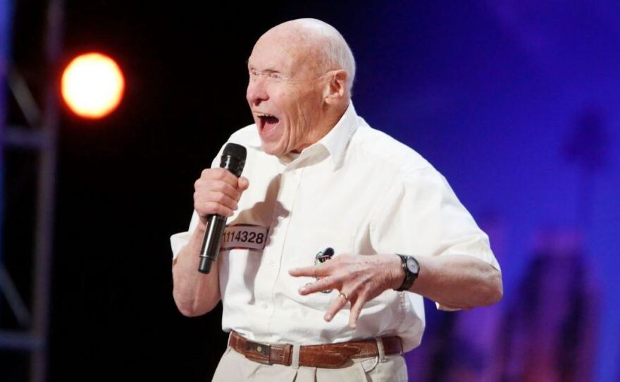 John Hetlinger, 82, unleashed his version of the heavy metal song "Bodies" on a karaoke audience two years ago. Tuesday, he rocked America's Got Talent.