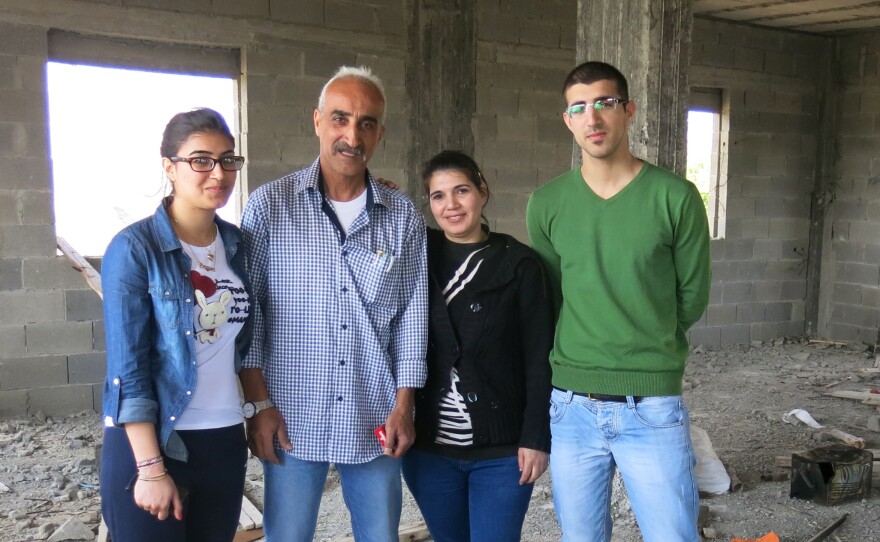 The Dissi family lives in Jerusalem's crowded Old CIty and bought a plot in the West Bank to build a weekend home for the sense of space and the view. Having a properly registered land was important. "I didn't want to face trouble later," says father Taysier Dissi.