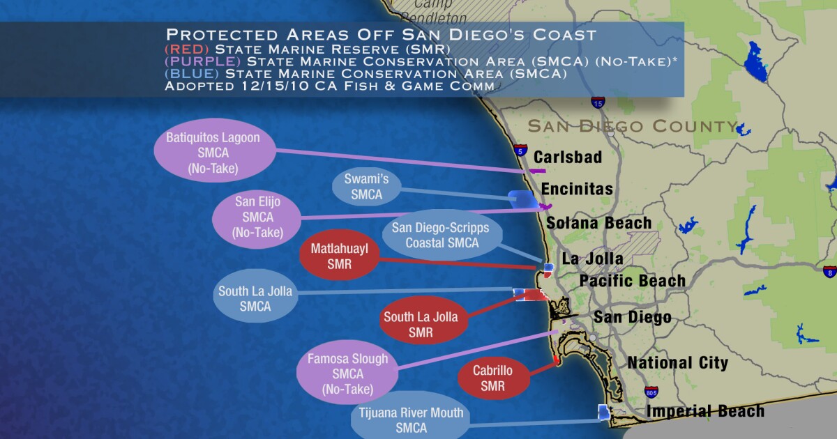 Underwater Preserves OK’d Off San Diego’s Coast | KPBS Public Media