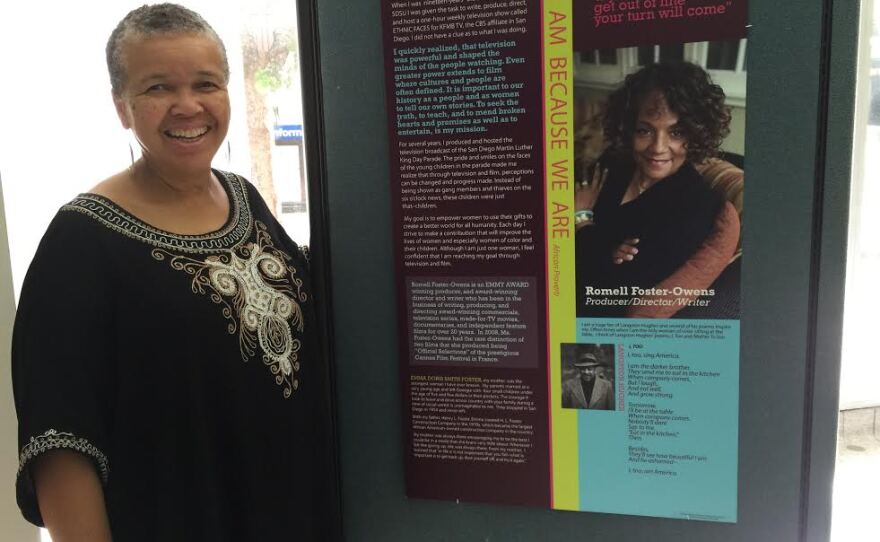 In honor of Black History Month, Lewis curated an exhibit for the Women’s Museum of California, which showcased San Diego’s leading African American women.