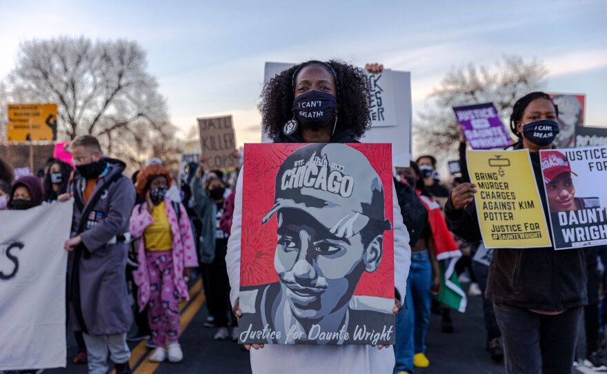 Protests over Daunte Wright's death lasted for days after he was fatally shot by then-Brooklyn Center police officer Kim Potter.