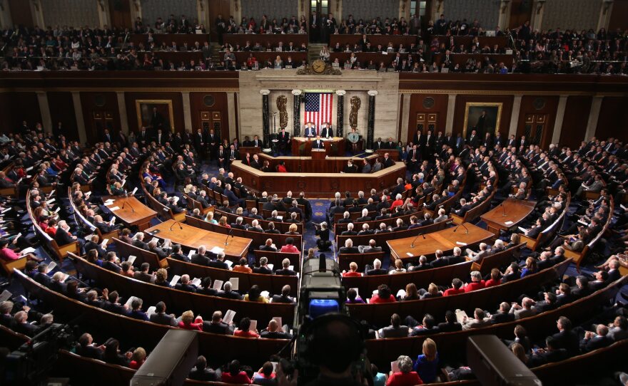 President Obama delivers his State of the Union address before a joint session of Congress on Tuesday.