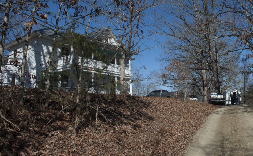 The Millboro, Va., home of state Sen. Creigh Deeds. Tuesday, he was attacked there — authorities believe by his son Gus. The younger Deeds then may have fatally shot himself, investigators say.