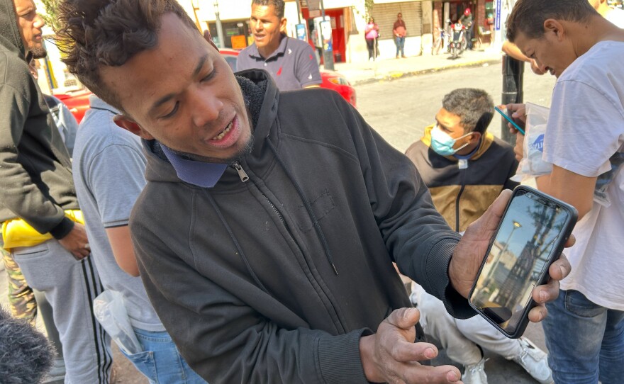 Luis Suárez, a 37-year-old from Venezuela, was repeatedly timed out of the CBP One app, days after officials announced major upgrades. He has been unable to schedule an appointment on the platform for about six months, he said.