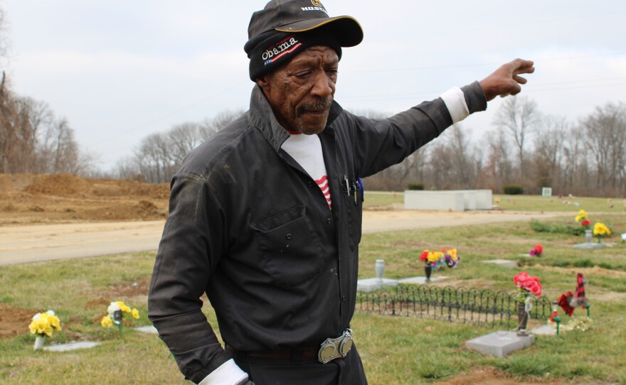 In 2019, Johnnie Haire broke ground on a new section of Sunset Gardens of Memory cemetery in Millstadt, Illinois, to create the "Garden of Grace," which includes teenagers and young adults, many of whom were victims of gun violence.