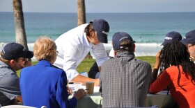 Conservationists, researchers, and innovators weigh in on ocean health at a convention in La Jolla, Nov. 9, 2015. 