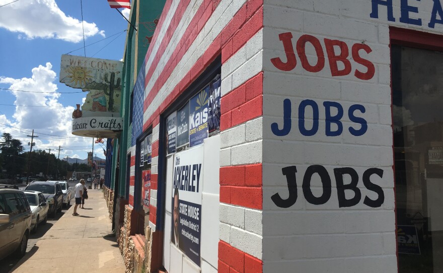 The new Republican campaign office in downtown Nogales.