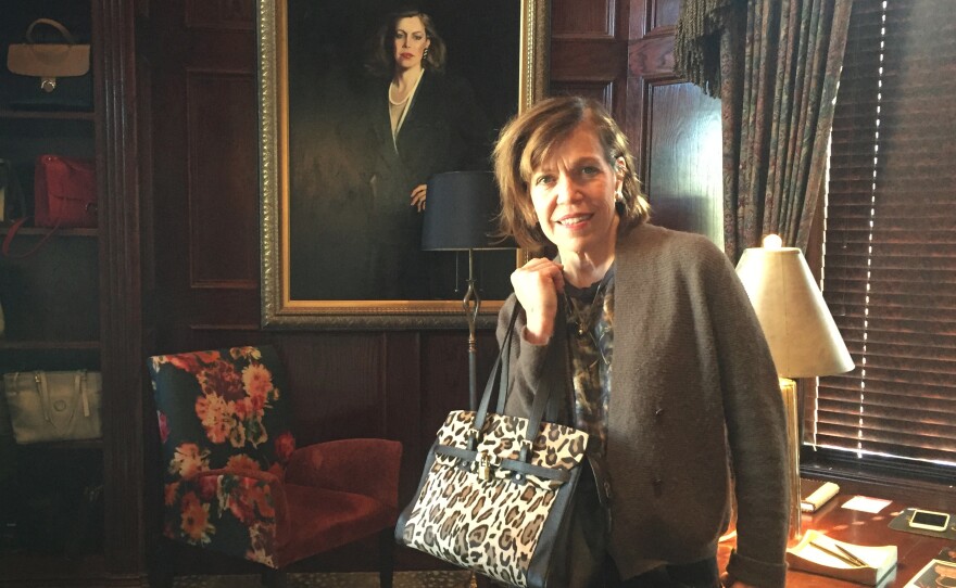 Designer Kate Woolstenhulme of Plano, Texas, created a line of concealed-carry handbags after she couldn't find one that was both safe and fashionable.