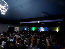 A Comedy Show at Meraki Spaces in Pacific Beach (Kat Bird)