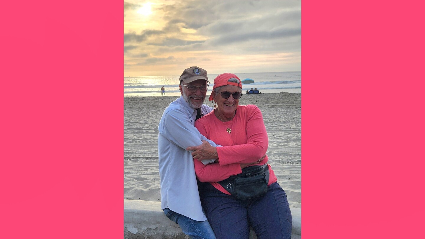 Love after loss: A new chapter at 70 by Elly Dotseth I lost my husband to a very sudden onset leukemia last Feb. 11. We met when I was 18 and married in 1978. His passing was devastating. I had so much to do and so much grief that it felt as if the entire foundation of my life — the floor I was standing on — had fallen out from under me. I was just hanging on for dear life. A few months later, I attended a grief conference in San Diego organized by Soaring Spirits. There, I met many women and men who had also lost their loved ones. We shared our stories, and I listened to theirs. One of the sessions was about finding love again after loss. That summer, I cautiously joined a few dating apps for older adults. I was not at all sure it was a good idea. And then, his image and story caught my eye. I had to find out who this man was! Lo and behold, this Valentine's Day, I have a truly wonderful and surprising man who loves me as deeply as I do him! At 70 years old, we have found each other — and I am just over the moon!