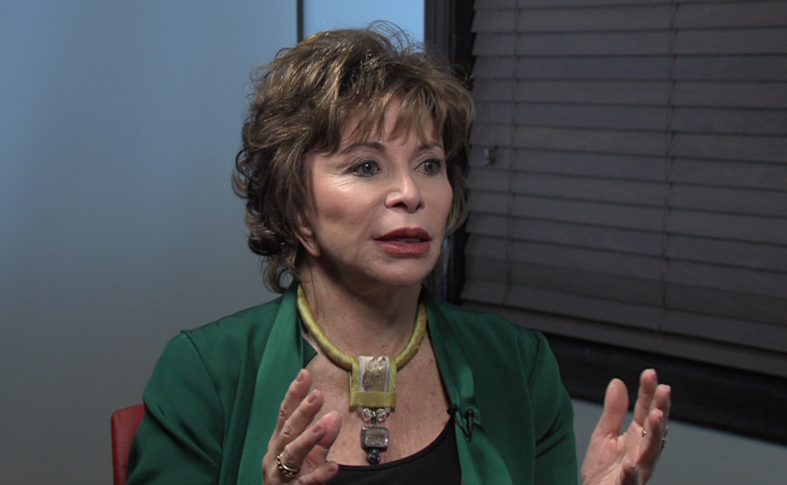 Isabel Allende discusses her new book, "In The Midst of Winter," with KPBS, Nov. 30, 2017.