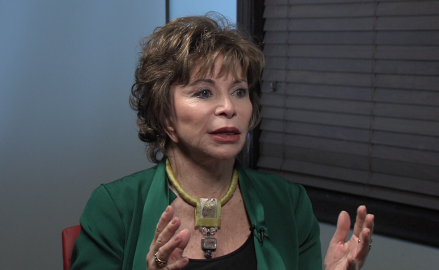 Isabel Allende discusses her new book, "In The Midst of Winter," with KPBS, Nov. 30, 2017. 