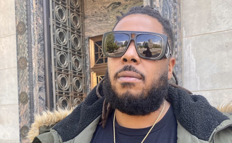 Dejuan Sharp of Columbus, Ohio: "I shouldn't be scared of the police."