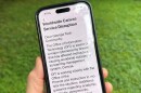 An image of a notice sent by Georgia Tech's information technology department warning users about the Canvas breach on Friday.