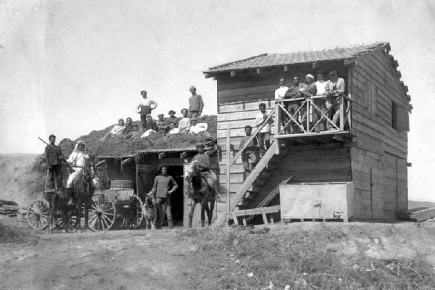 Collectives of European immigrants, soon known as the kibbutz, were an early building block of the Zionist movement.