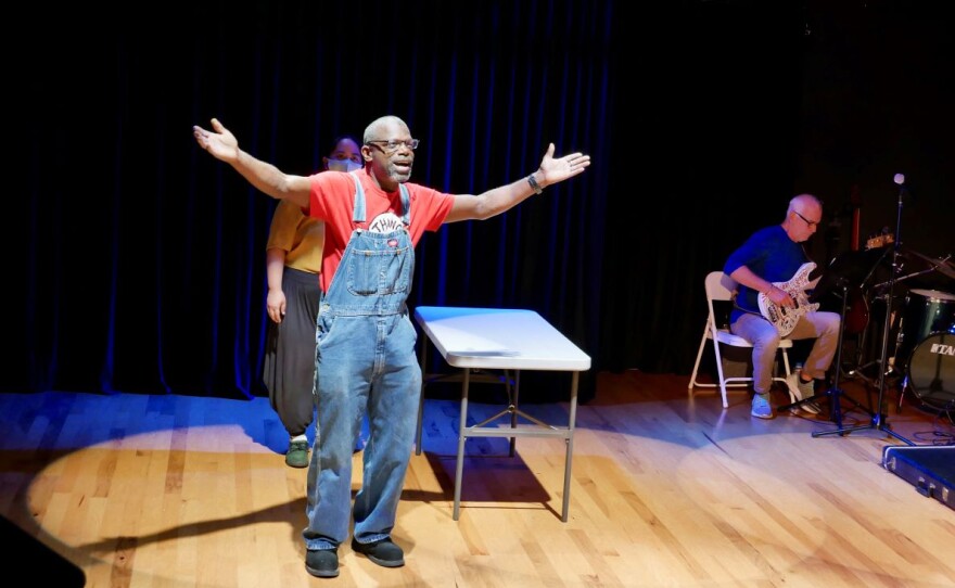 Ronnie Williams is one of the ensemble cast of "Not Working."