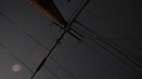 The night sky from University Heights during the blackout on Sept. 8, 2011.
