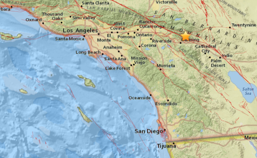 Earthquakes In Riverside County Jolt San Diegans, Felt As Far South As