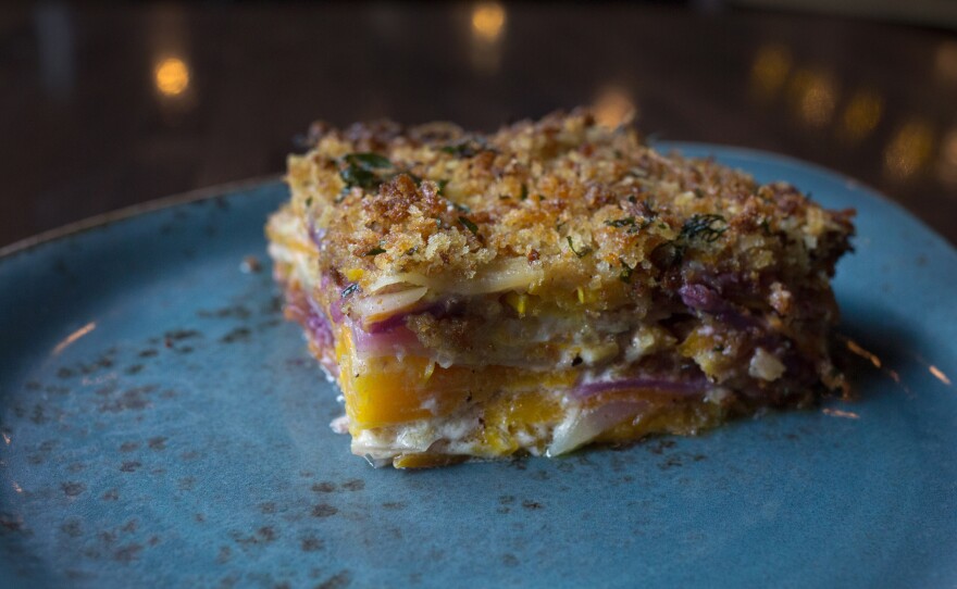 Chef Isabella has created a healthier and more savory alternative to sweet potato casserole.