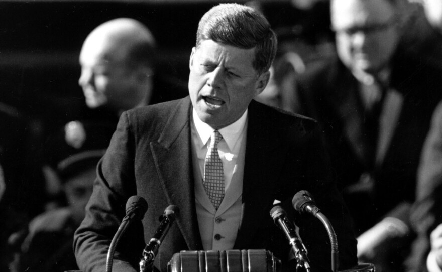 President John F. Kennedy delivered his inaugural address on Jan. 20, 1961.