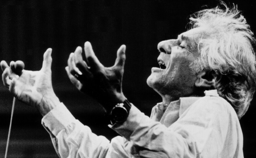 Leonard Bernstein, the conductor.