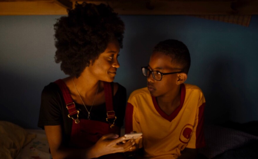 Camilla Souza and Cícero Lucas appear in "Marte Um (Mars One)," directed by Gabriel Martins, an official selection of the World Cinema: Dramatic Competition at the 2022 Sundance Film Festival.