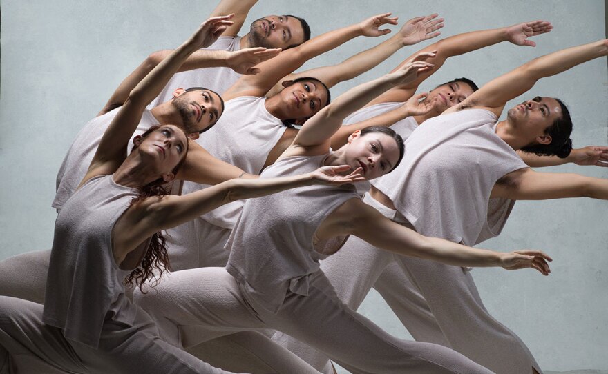 Dancers from San Diego Dance Theater are shown in an undated photo.