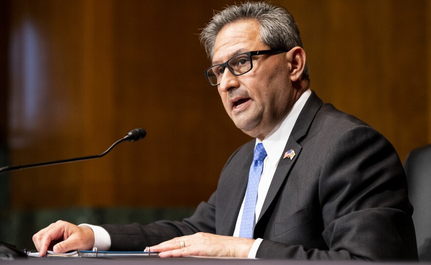 Michael Carvajal, the director of the Federal Bureau of Prisons, speaking to the Senate Judiciary Committee on Thursday.