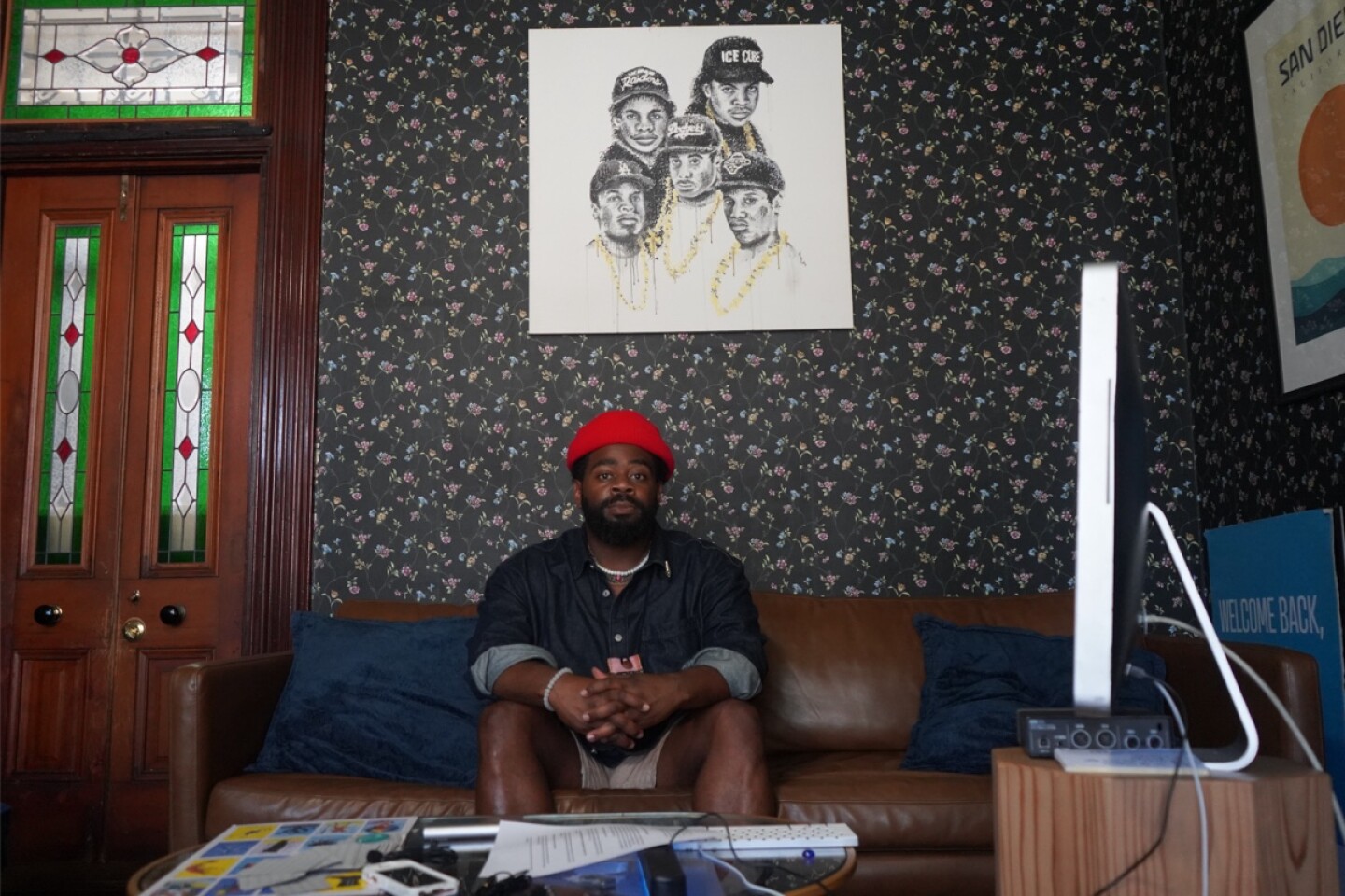 Pic of artist/rapper/speaker Ramel J. Wallace