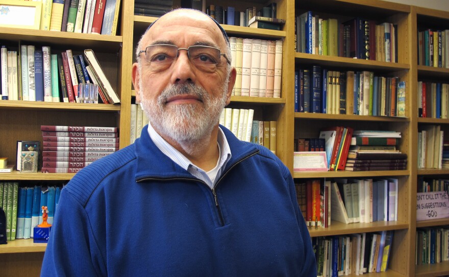 Aryeh Azriel, the rabbi at Temple Israel, says the shared space is "something God wanted us to do a long time ago."