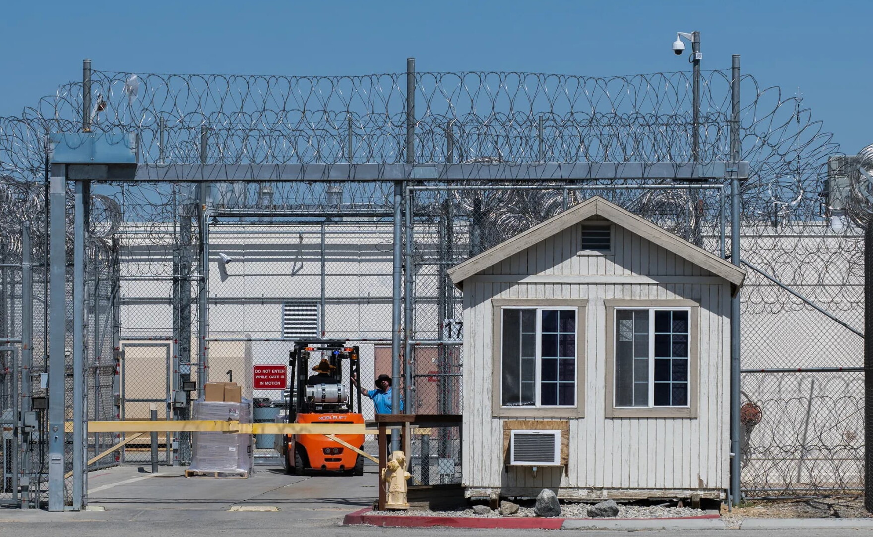ICE opened a detention center in a former California prison. Detainees ...