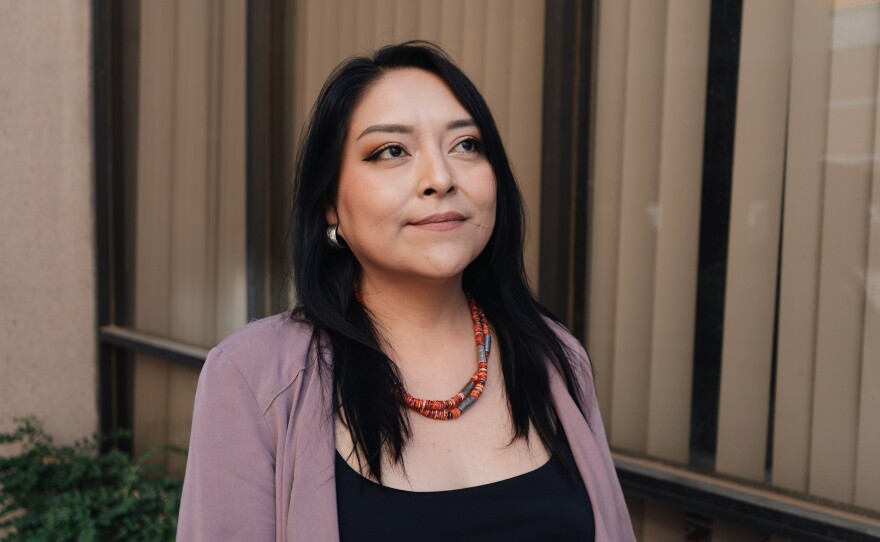 Shelbylyn Henry, 32, belongs to the Navajo Nation. She found her political voice during the 2020 presidential election, as she watched her community grapple with the effects of the COVID-19 pandemic.