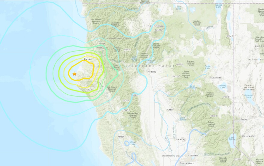 Magnitude 6.4 earthquake shakes parts of Northern California KPBS