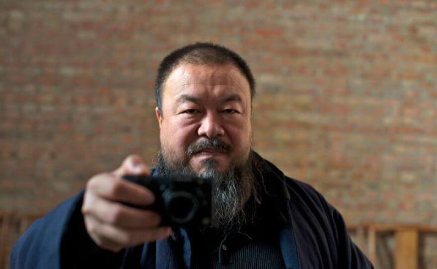 Ai Weiwei in the documentary "Ai Weiwei: Never Sorry."