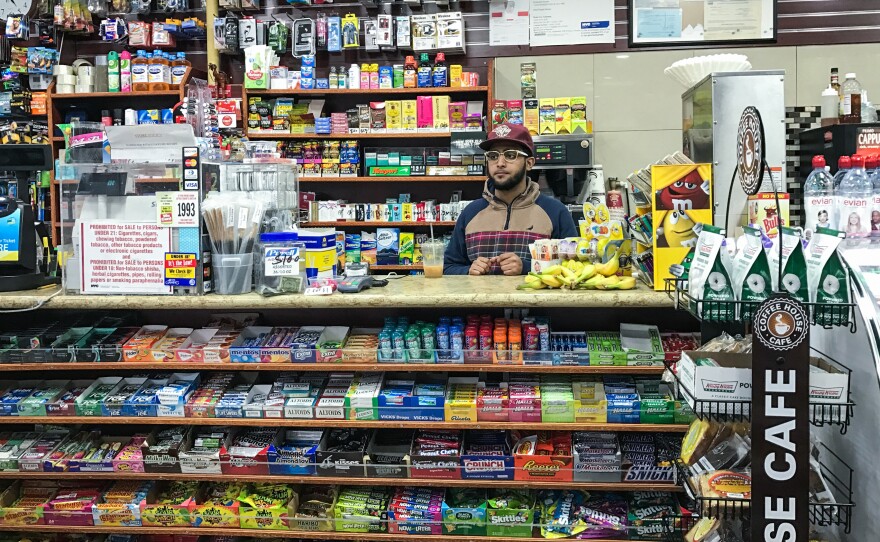 Abdul Sulaimani's family has owned Yafa Newsstand & Deli, a bodega in Brooklyn, N.Y., for more than two decades.